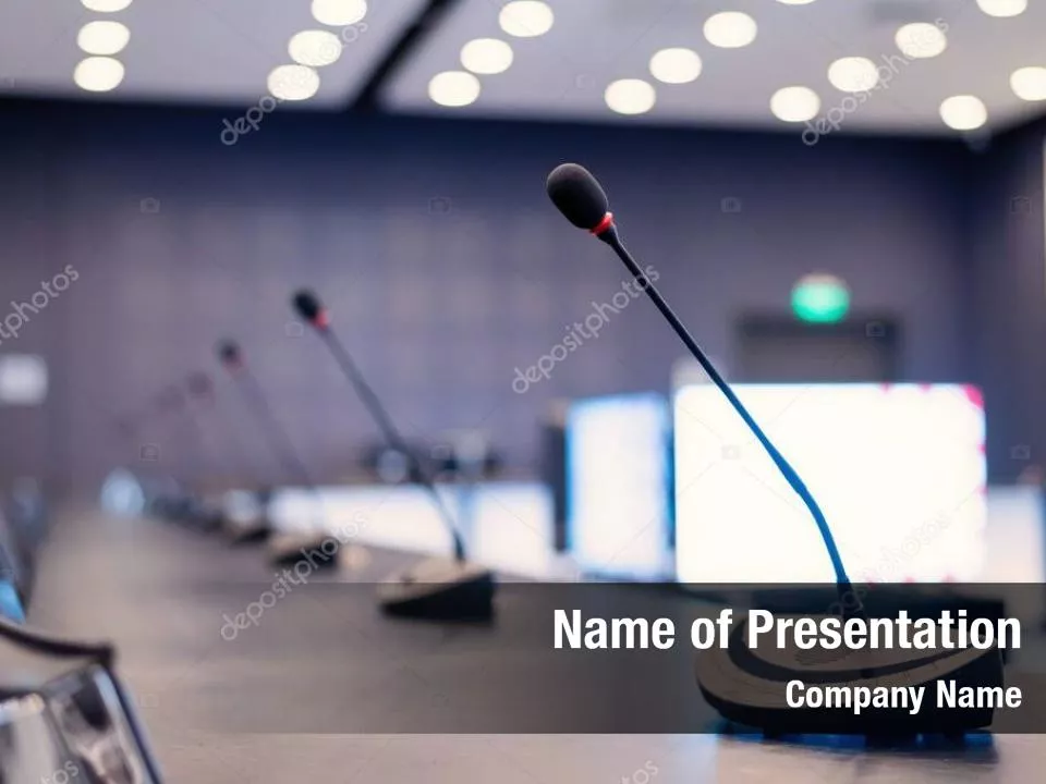 Modern Conference Equipment