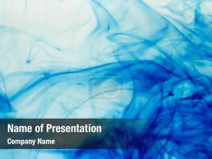 Ink Drop in Water PowerPoint Template