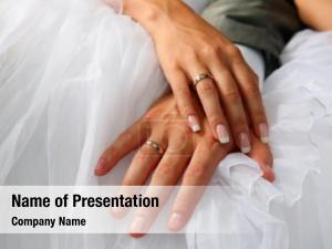 Hand In Hand In Wedding Rings