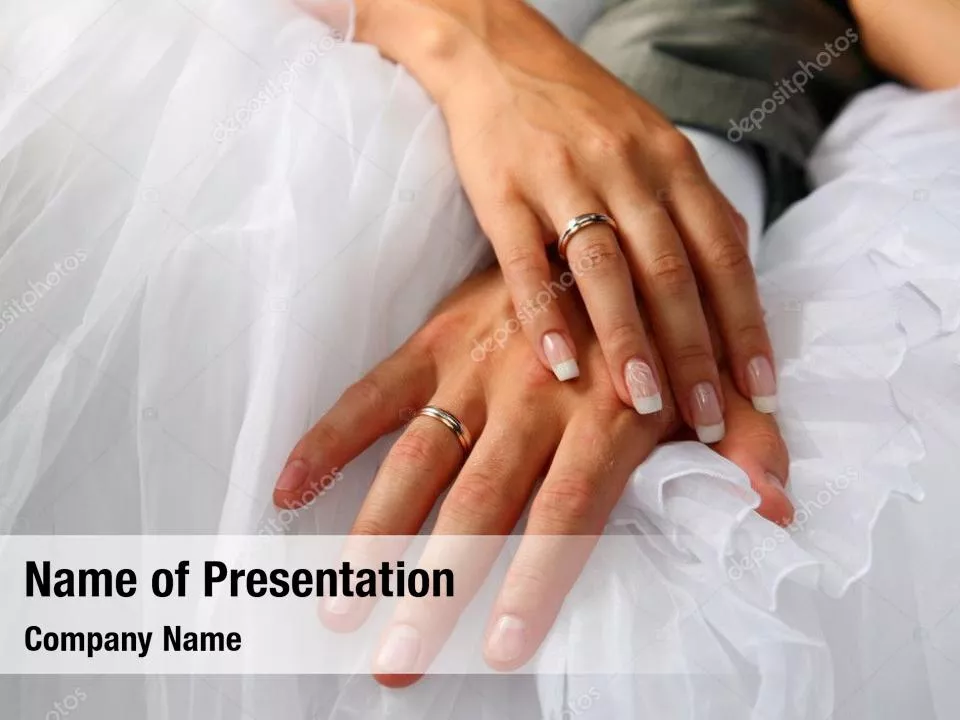 Hand In Hand In Wedding Rings