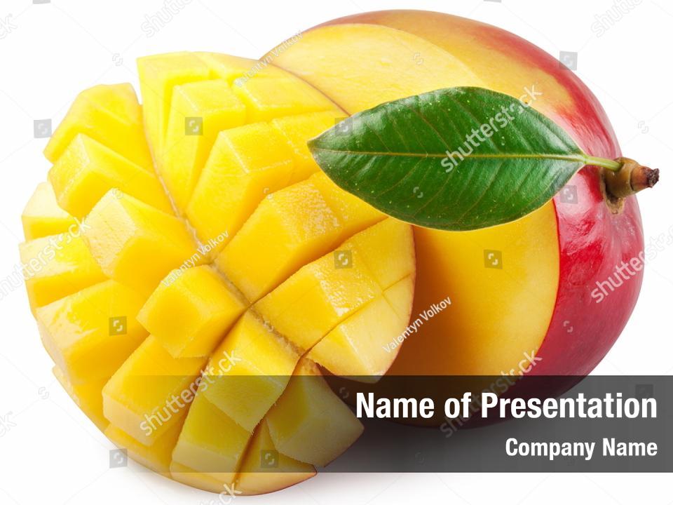 presentation of mango