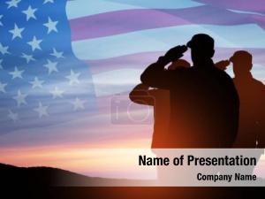 American Armed Forces PowerPoint Template