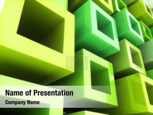 Green Geometric Theme