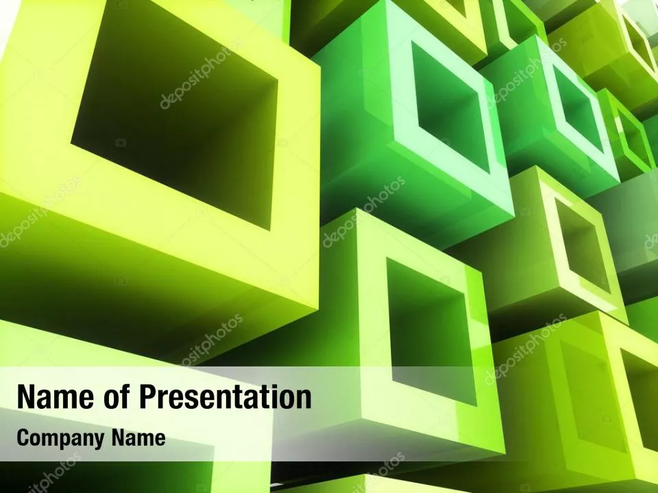 Green Geometric Theme