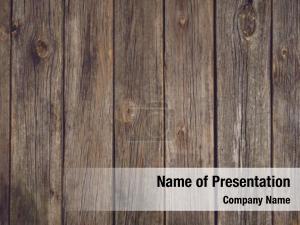 Wooden Theme PowerPoint Template