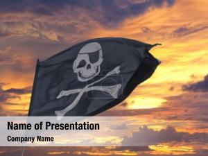 Pirate Sign PowerPoint Template