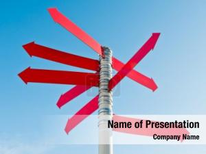 Red Arrows PowerPoint Template