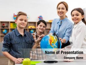 Geography Class PowerPoint Template
