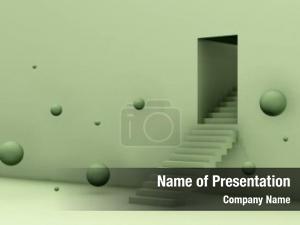 Aesthetic render abstract podium scene