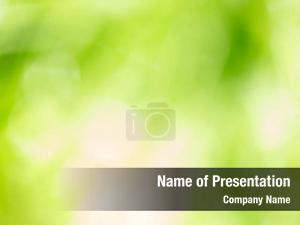 Light Green Abstract PowerPoint Template