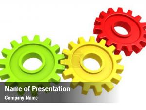 Three Objects PowerPoint Template