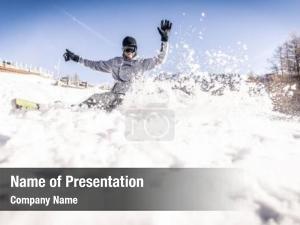 Snowboarding Tricks PowerPoint Template