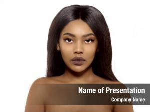 Skin beauty black woman african