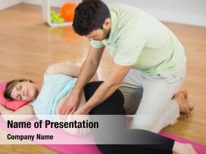 Getting pregnant woman massage pregnant
