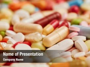 Pill drug PowerPoint Template - Pill drug PowerPoint Background