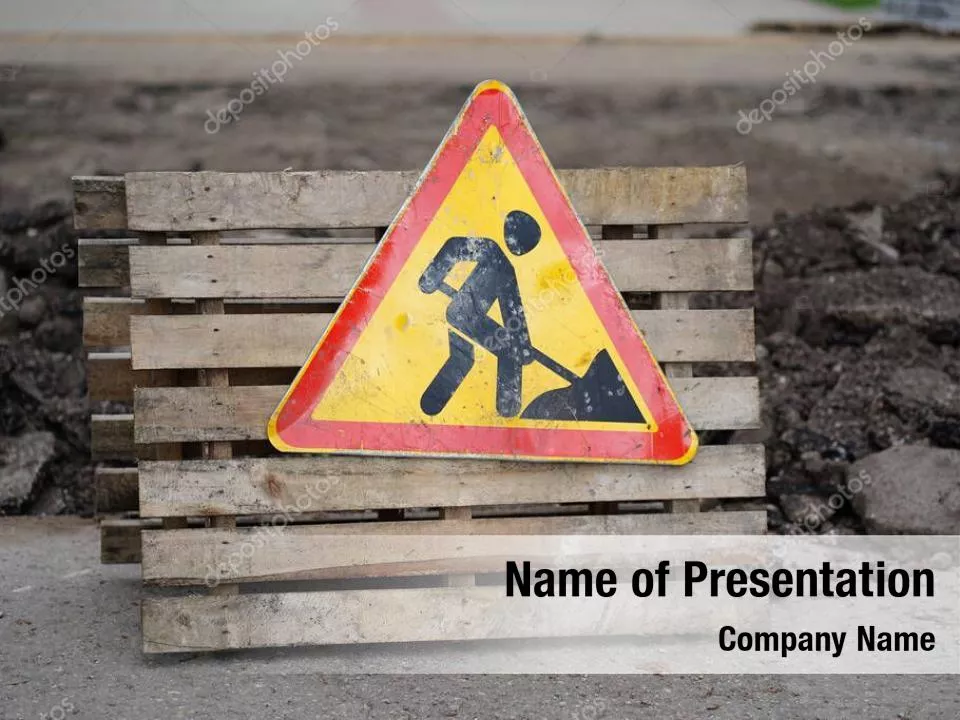 Road Construction Concept