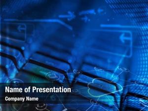 Computer Multimedia Keyboard PowerPoint Templates - Computer Multimedia ...