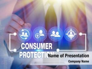 Protection consumer rights regulation concept