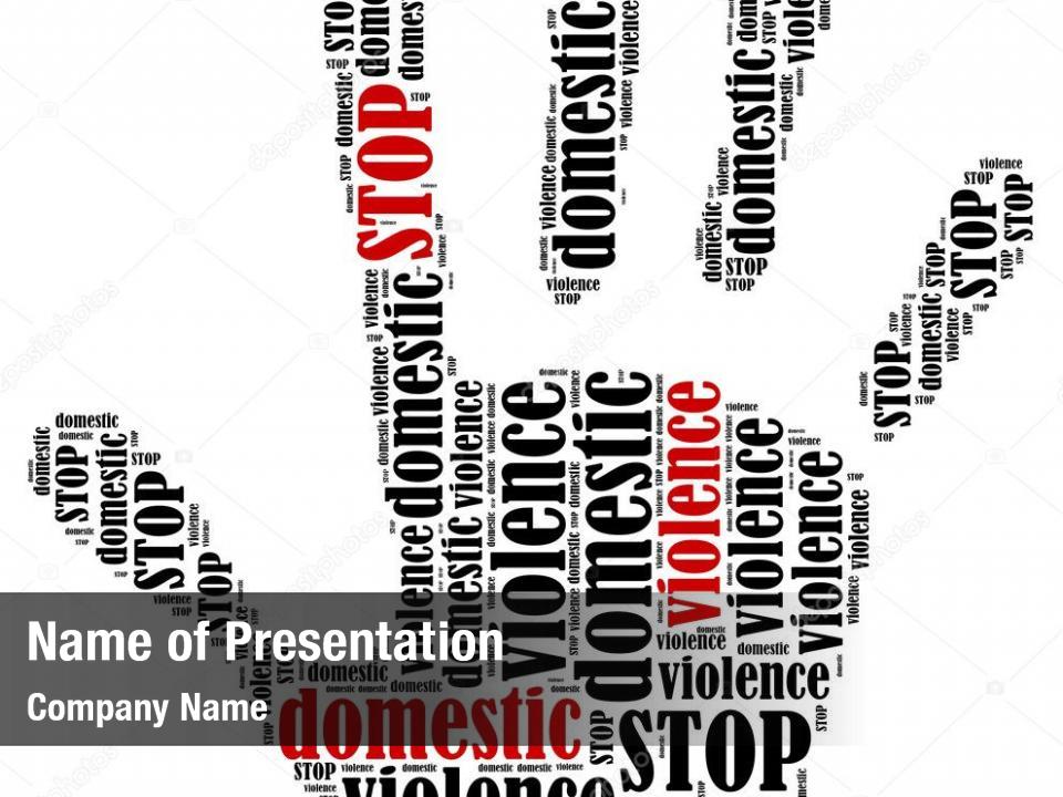 Domestic Abuse PowerPoint Template Domestic Abuse PowerPoint Background