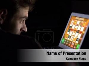 Gambling Online PowerPoint Template
