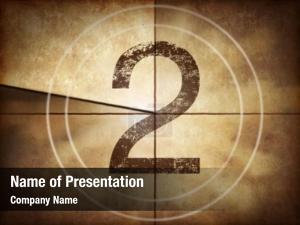 Countdown on Film PowerPoint Template