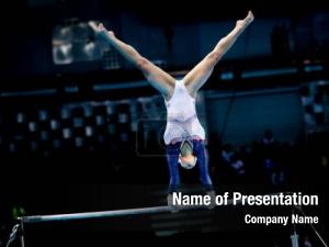 Artistic Gymnastics PowerPoint Template