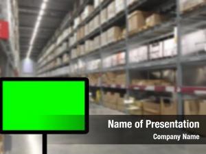 Warehouse abstrast blurred cargo digital