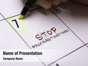 Stop procrastination