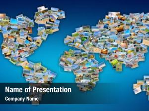 World Collage PowerPoint Template