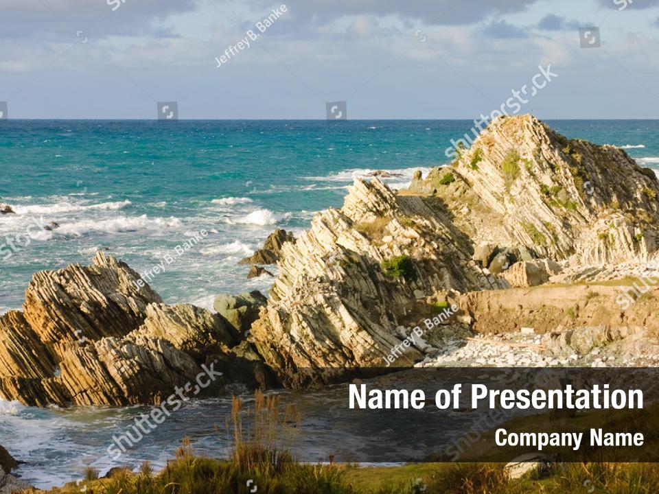 Coastal Erosion PowerPoint Template - Coastal Erosion PowerPoint Background