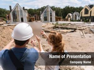 Planning For Building Suburb PowerPoint Template