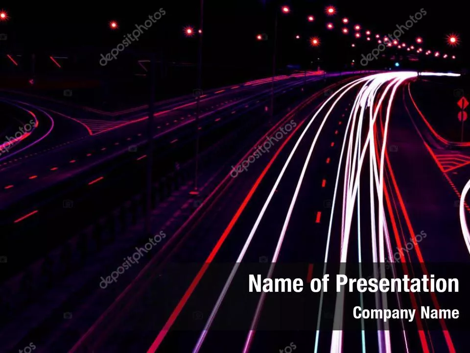 Curved Highway Abstract