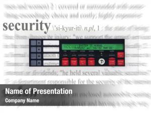Panel photo security security theme