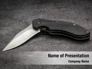 Pocket Knife PowerPoint Template