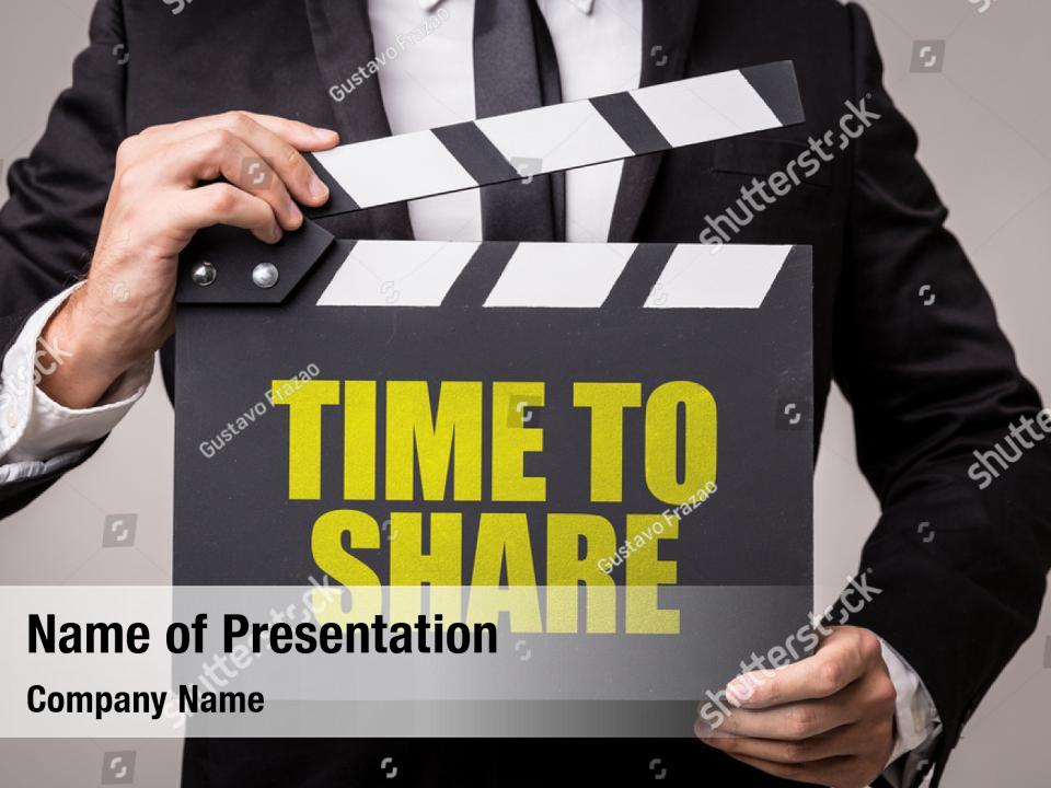 Time to share powerpoint template PowerPoint Template - Time to share ...