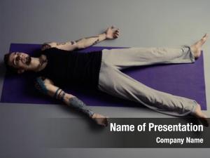 Practicing yoga master yoga 