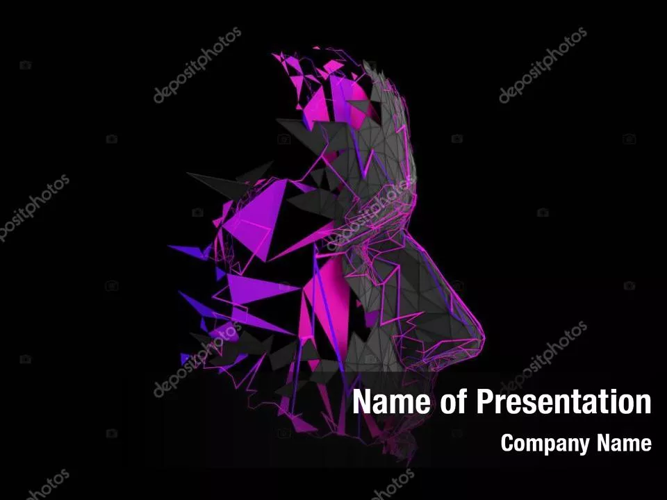 Vivid Polygonal Background