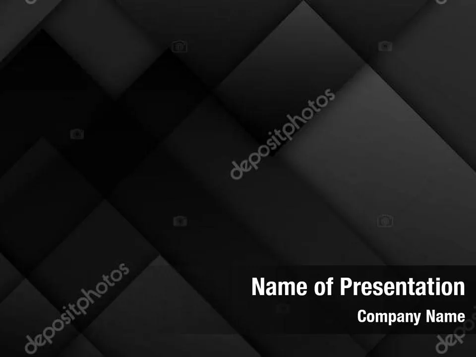 Abstract Black Overlapping Stripes