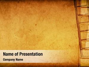 Old film PowerPoint Template - Old film PowerPoint Background