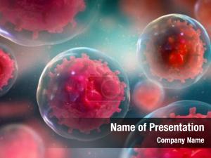 Virus Colony PowerPoint Template