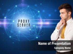 Security businessman thinking solutions proxy