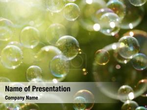 Soap Bubbles PowerPoint Template