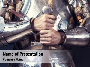 Knight Armour PowerPoint Template