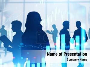 Office Silhouettes PowerPoint Template