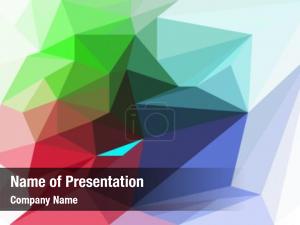 Colorful Polygon Abstract PowerPoint Template