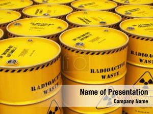 Nuclear Fuel PowerPoint Template