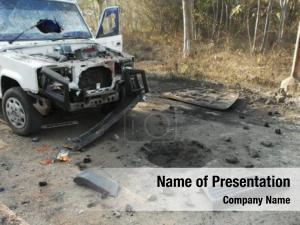 Car Bomb PowerPoint Template
