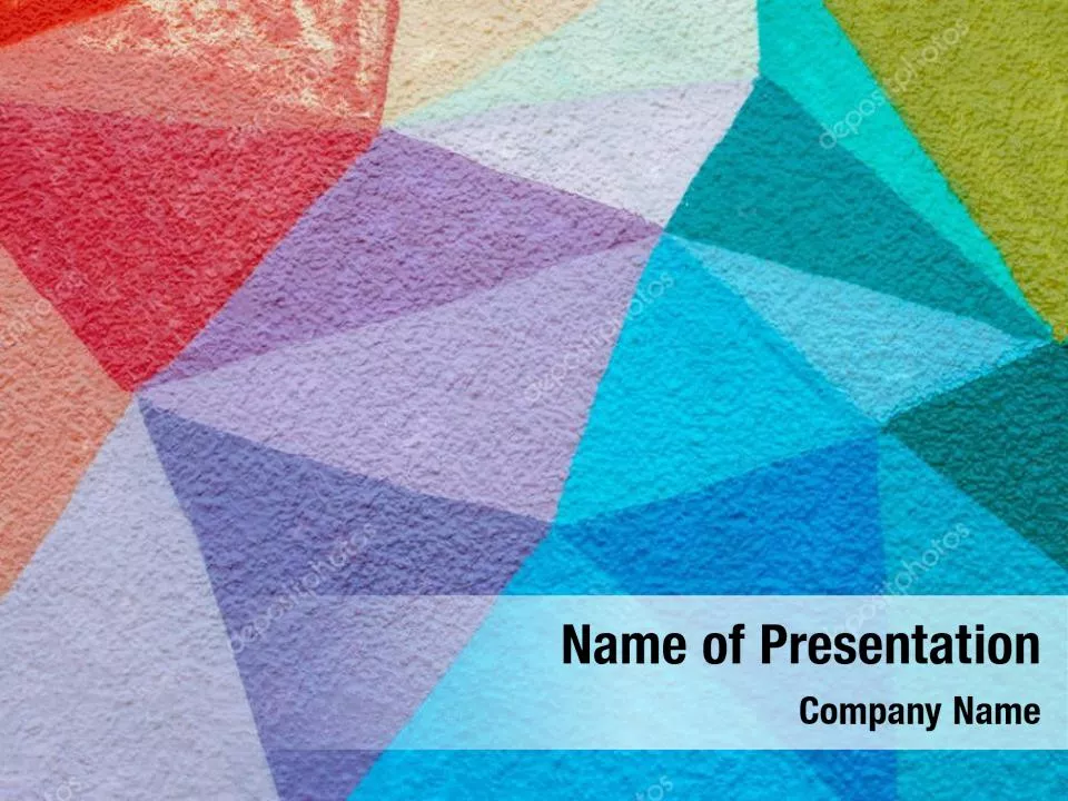 Geometric Triangle Art