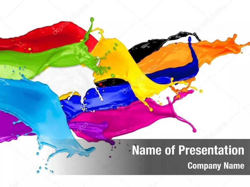 Colorful Paint Splash