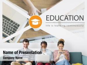 Online distance learning education webpage